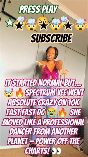 SPECTRUM VEE WENT ABSOLUTE CRAZY ON 10K FAST FAST DC 😭🔥 SHE MOVED LIKE A PROFESSIONAL DANCER