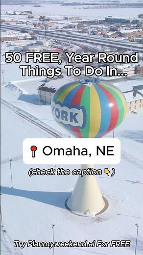 50 FREE, Year-Round Things To Do in Omaha, Nebraska 👇