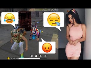 CAZANDO INTERESADAS EN FREE FIRE!! *Se burla de mi por ser noob* LE DOY UNA LECCIÓN 😂