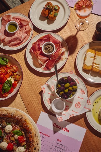 È tempo di aperitivo at Roccella. Formaggi to fall in love with, salumi worth lingering over, fresh salads, little bites, and so many delicious things to share. | Roccella