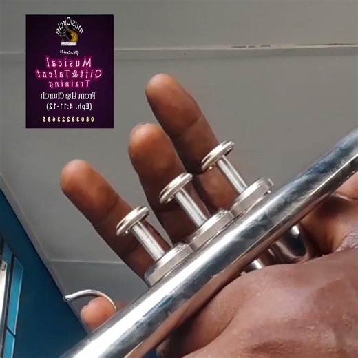 How to play all the twelve musical notes on the trumpet..