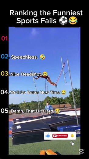 Ranking The Funniest Sports Fails 😂 #funny #viral #shorts