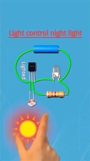 Automatic light sensor switch || LDR project.