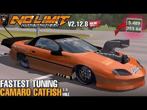 Latest Tune for Camaro Cateye 5.4 second in 1/4 mile no limit drag racing 2 V2.12.8