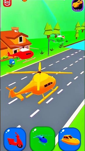 🦅Shape shifting casual game new satisfying shape shifting #shorts.#gaming #androidgamer#casualgame 😈