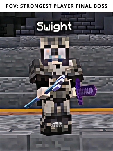 Swight Is The Final Boss of Every Game🔥 || #swight #minecraft #fyp #edit