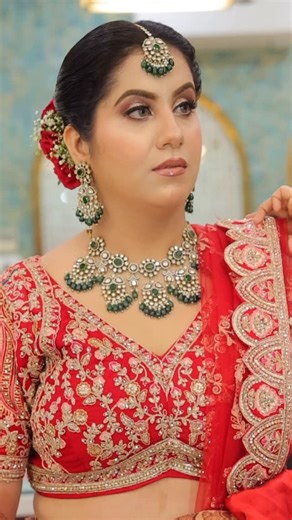 RUBY MAKEOVERS on Instagram: "She’s not just glowing, she’s blinding ✨💅” . . Mua By @ruby_makeover . . . #makeupreel #makeuptransformations #makeupartist #makeuplover #glamlook #beforeaftermakeup #instagram #instagood #instamood #photography #music #beautyvibes #makeupbyme #beautyqueen #trending"