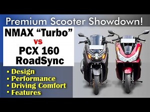 Premium Scooter Showdown! NMAX "Turbo" vs PCX 160 RoadSync