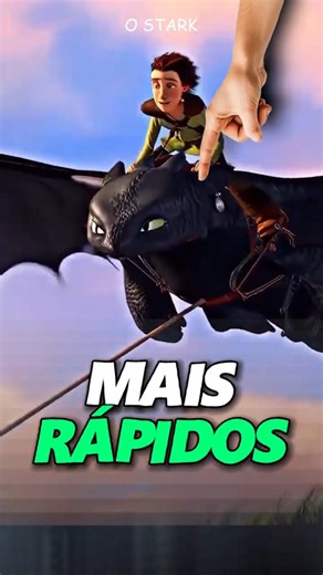 The FASTEST DRAGONS #httyd #ctsd #httyd2 #httyd3 #dreamworks