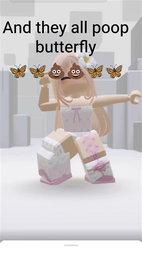 in my world everyone is a pony and they eat rainbows and poop butterfly 🦄🌈🦋💩 #roblox #viral