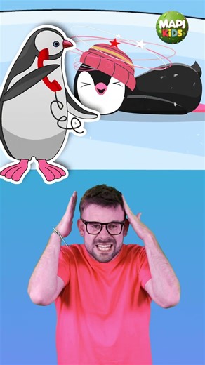 🐧🐧 Cinco Pingüinos Divertidos 🐧🐧 Canciones Infantiles | Mapi Kids #videosinfantilesparaniños