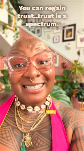 Christabel Mintah-Galloway | Relational Skills 🌸 on Instagram: "An apology without a plan is just a wish. I used to think that if I just apologized hard enough, if I sent the long text, or CRIED enough, or explained my trauma perfectly—the trust would come back. But my therapist checked me on this years ago: Trust is not a feeling. Trust is data. It is your partner’s nervous system asking: “Is this person safe, or are they just performing remorse?” If you want to actually repair a ruptur