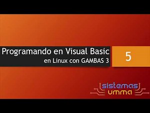 Programando VB en Linux con Gambas 3 - 5