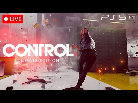 Control Ultimate Edition | PS5 Pro 4K 60FPS Gameplay LIVE – THE SMG FIRE (Part 2)