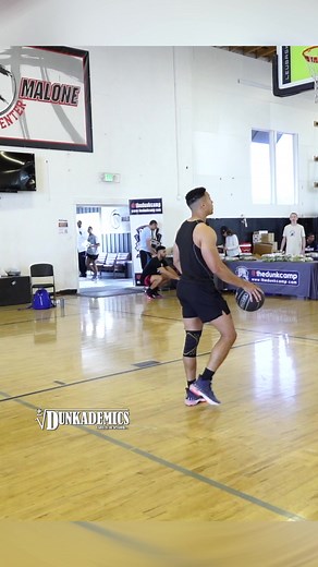 5’9” Christopher Spell is freaky off vert! #dunkademics #dunk The Dunk Camp | Dunkademics