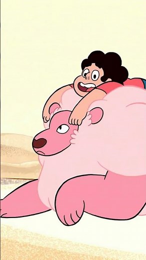 The day Steven met his best friend 🦁✨ #Lion #Nostalgia #StevenAndLion #stevenuniverse