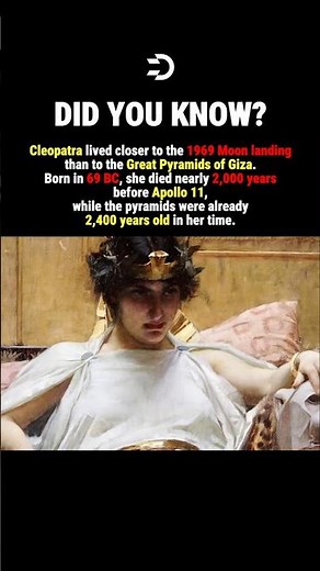 Cleopatra And SPACE Travel?! #history #facts