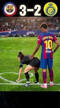 Ronaldo vs Yamal 😱 | Al Nassr vs Barcelona Epic Showdown 🔥🐐