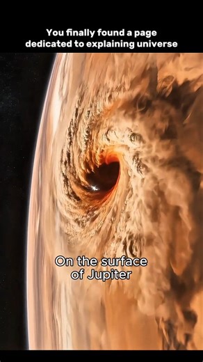 universestik on Instagram: "🌩️ On the surface of Jupiter — a world where nature goes beyond impossible. Except… Jupiter has no solid surface. If you tried to land, you’d fall through layers of crushing storms, toxic clouds, and pressure so intense it would flatten anything made by humans. The “surface” is a chaotic ocean of gas: lightning strikes 100x stronger than Earth’s, winds faster than hurricanes, and temperatures that swing from freezing to furnace-level as you descend. Go deep enough, a