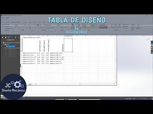 DESIGN TABLE IN #SOLIDWORKS