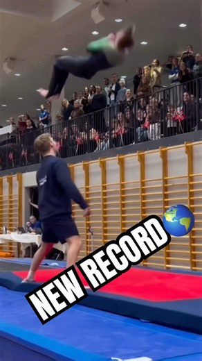 NEW Norwegian RECORD by Samson Nyvoll🔥🇳🇴 #flip #record #tumbling
