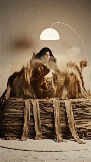 4,000 Year Old Mummy Bed 🤕🏜️ #History