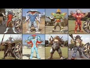 All Timeranger Monsters/Villains