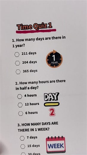 Test Your Knowledge with This Fun Time Quiz Challenge