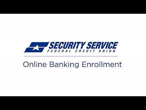 How to Enroll In Security Service Online Banking