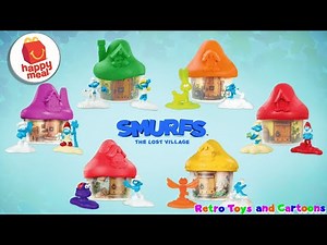 Smurfs the Lost Village McDonald's Happy Meal Commercial Retro Toys and Cartoons