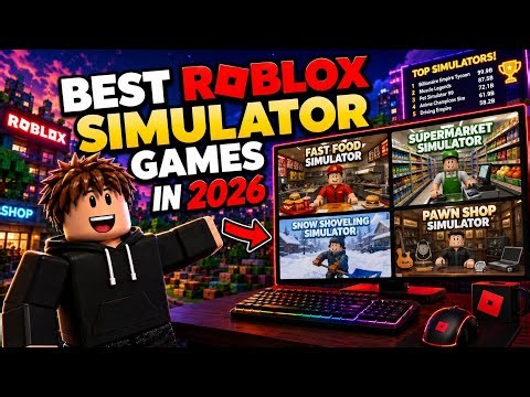 BEST ROBLOX SIMULATOR GAMES YOU NEED TO PLAY IN 2026!