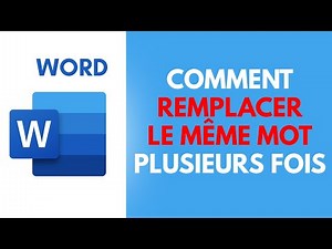 Comment REMPLACER AUTOMATIQUEMENT LE MÊME MOT sur Word [Formation Word Gratuite]