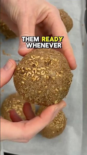 Easy Coconut-Flax Burger Buns | Gluten-Free, Keto, Vegan, Egg-less