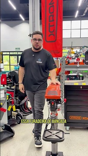 INDUSTRIAL BENCH DRILLING PRESS AT HOBBYIST PRICE? DISCOVER THE XFB-1900 FROM XTRONG! #cicampo
