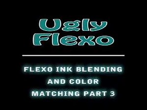 Flexo Ink Blending and Color Matching, Part 3