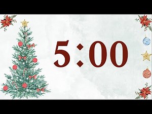 5 Minute Fun Christmas Tree Timer (Sleigh Bells at End)