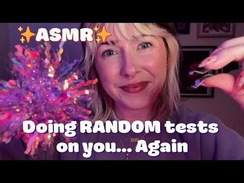 Random ASMR Tests to Relax Your Mind