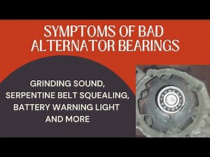 5 Symptoms Of Bad Alternator Bearings You Should Not Ignore