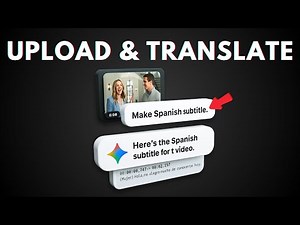 How to Create a Subtitle File from Video With Gemini AI