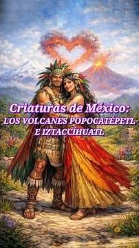 The Popocatépetl and Iztaccíhuatl Volcanoes: Sacred Creatures of Mexico - Myths and Legends Expla...
