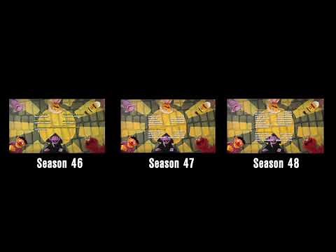 Sesame Street Season 46-8 Credits Comparison