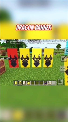 dragon banner #minecraft #gaming #minecraftcharacters #minecraftmods #memes #minecraftcharacters