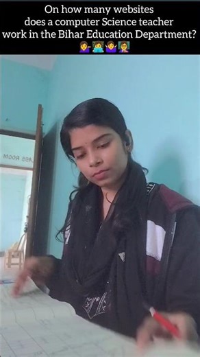 Work of Computer science Teacher in Bihar Government School 👩‍🏫👩‍💻 #bpsccomputerscience #Bpsctre4