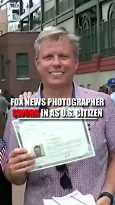 Fox News photographer sworn in as U.S. citizen 🇺🇲 | Fox News