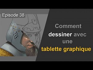 How to draw with a graphics tablet