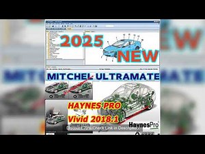 2025 NEW Mitchell Ultramate 7 Complete Advanced Estimating System + Ultra Patch & HAYNES PRO Vivid 2