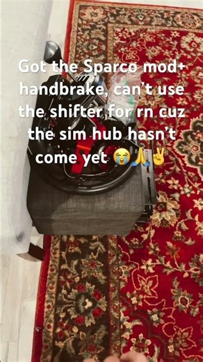 Thrustmaster TSS Sparco Mod+ is way too much of a mouthful bro I’m just saying handbrake ✌️😭