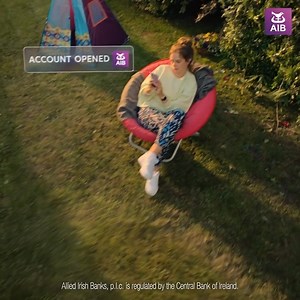 Open an AIB bank account in just a few taps from the comfort of your garden 💚 Quick, easy and in your AIB app!📱 Visit Citywest or call 01 6416238 with any queries. | Citywest Shopping Centre