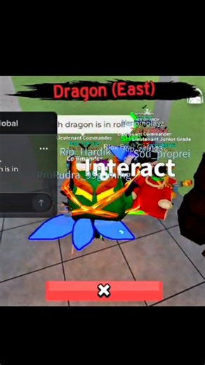 How to roll dragon on blox fruit! #roblox #bloxfurit #dragonfruit #dragonborne #dragonruby