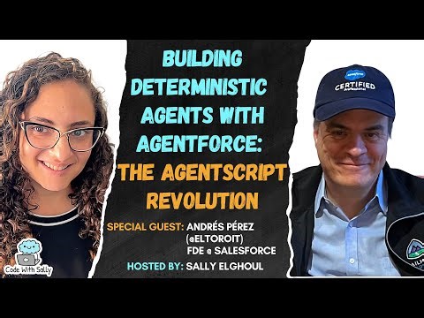 Building Deterministic Agents with Agentforce — The AgentScript Revolution (Andrés Pérez,Salesforce)